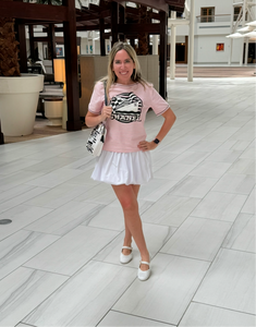 Bubble hem skirt
