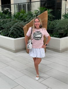 Bubble hem skirt