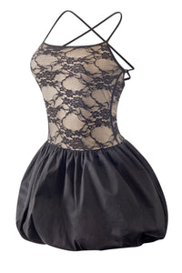 Bubble hem dress