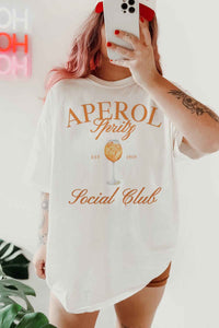 Boozy social  club tee