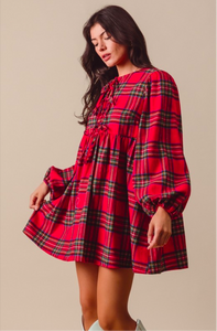 Plaid Flannel dress