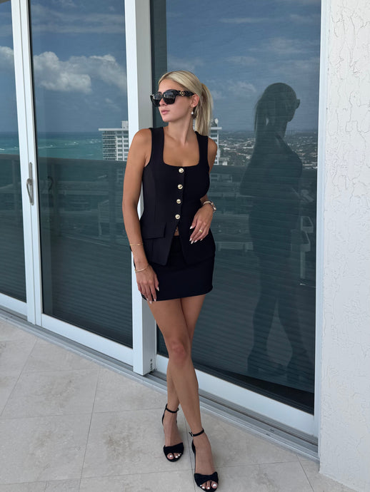 Two piece  skort set