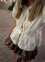Load image into Gallery viewer, Leopard print bubble skirt