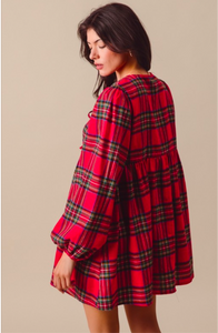 Plaid Flannel dress