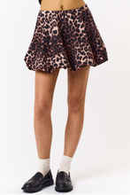 Load image into Gallery viewer, Leopard print bubble skirt