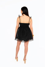 Load image into Gallery viewer, VIXEN BUSTIER MINI DRESS - BLACK