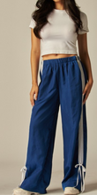 Load image into Gallery viewer, Track style blue pants
