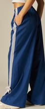 Load image into Gallery viewer, Track style blue pants