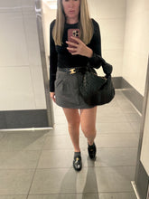 Load image into Gallery viewer, Grey low waist skirt