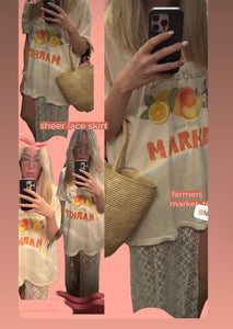 Farmers market tee