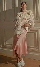 Load image into Gallery viewer, Pastel floral oversized bomber