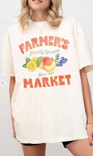 Farmers market tee