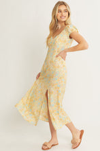 Load image into Gallery viewer, 60&#39;s midi Floral Dress