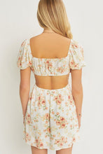 Load image into Gallery viewer, Cutout Floral Dress