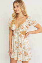 Load image into Gallery viewer, Cutout Floral Dress