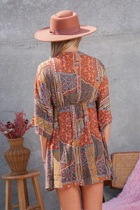 Fall Print Dress