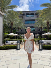Load image into Gallery viewer, Cutout Floral Dress